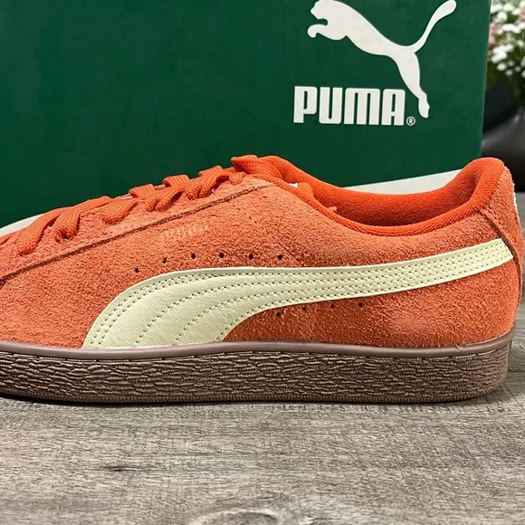 NWT PUMA Suede NT Men's Sneakers - Orange - 39405701 - Picture 4 of 12